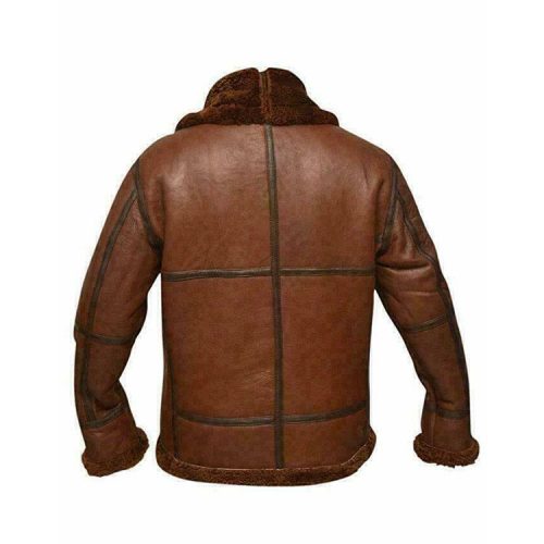 BrownAviatorLeatherJacket