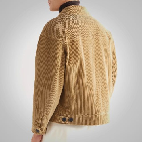 BrownMensPerfectFitCorduroyJacket