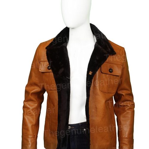 Fargo Dodd Gerhardt Brown Leather Jacket