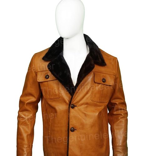 Fargo Dodd Gerhardt Leather Shearling Jacket