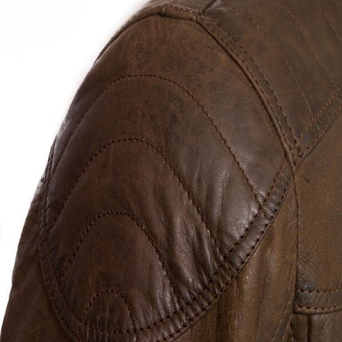 MenDarkBrownLeatherJacket4