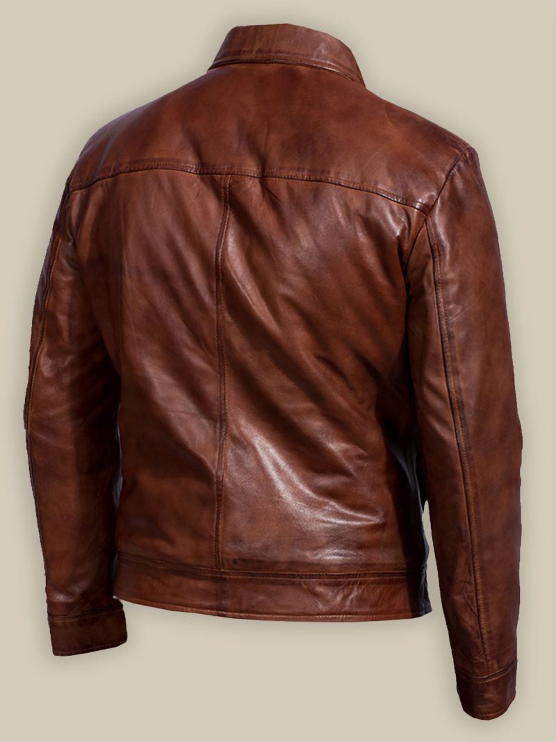 MenReddishBrownLeatherJacket2