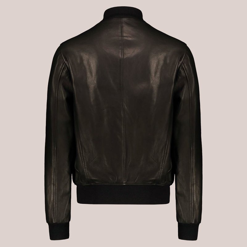 MenVintageBlackA 1FlightLeatherBomberJacket2