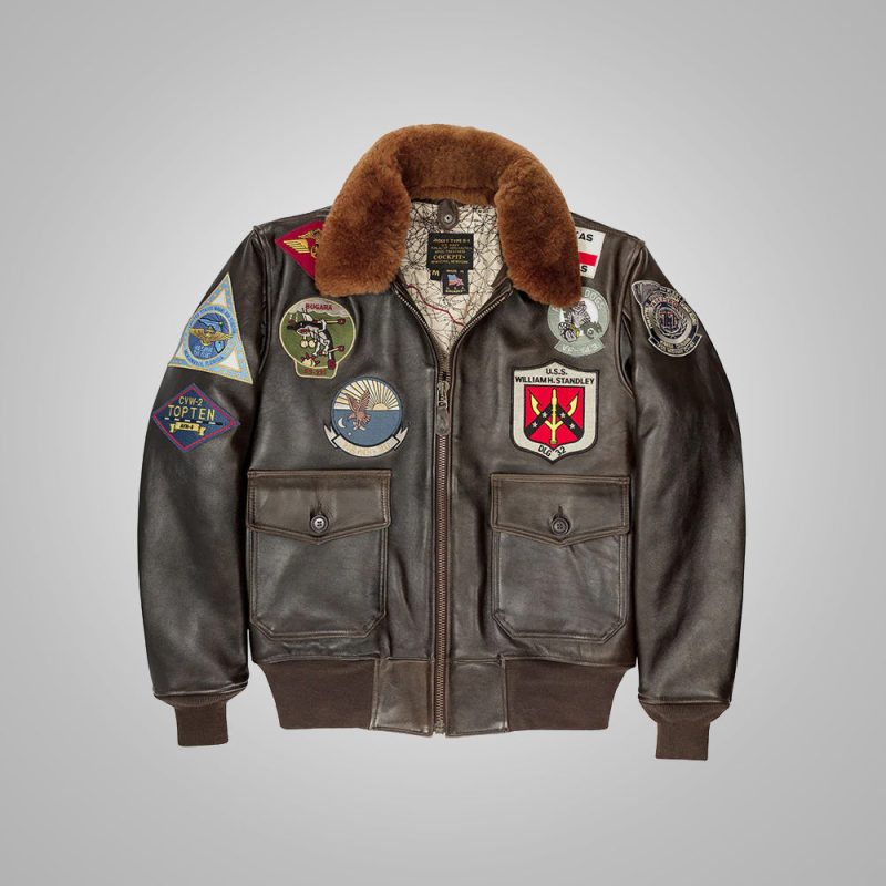 Men sTopGunMaverickG 1FlightBomberJacket4