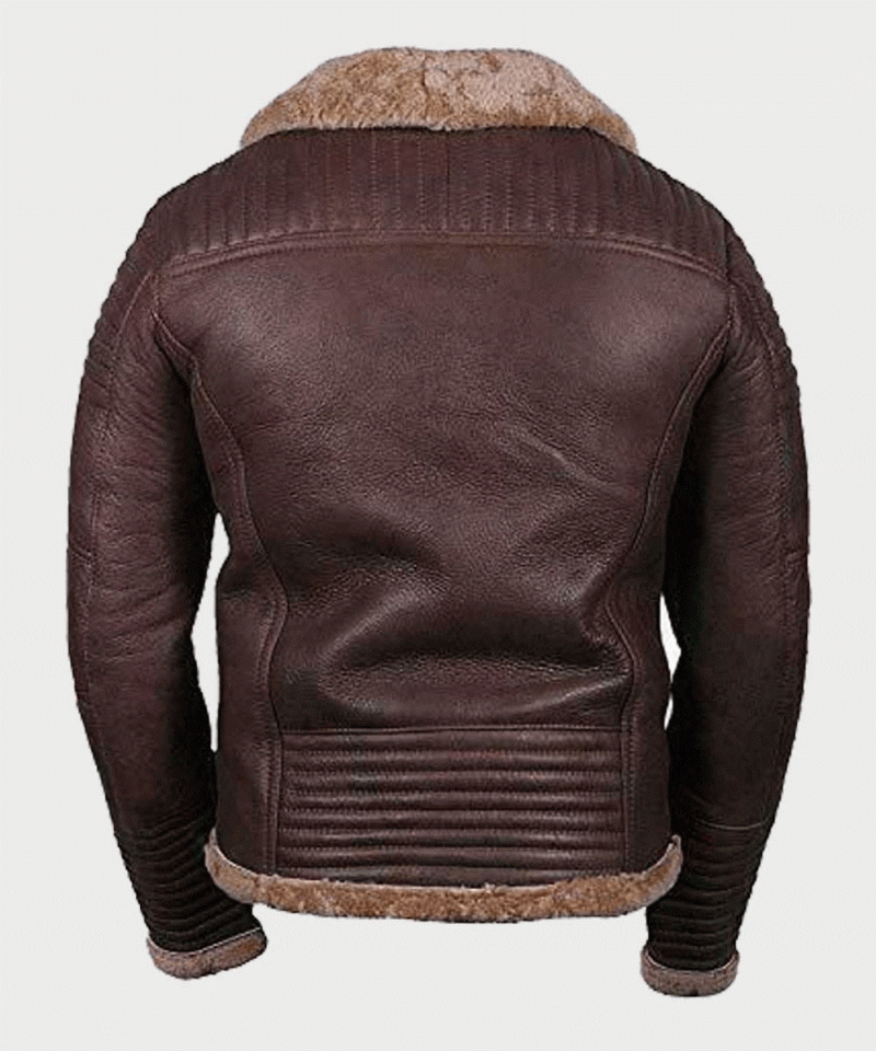 Mens Sheepskin Shearling Brown Jacket 91fdc8e2 a756 4170 a74f 5bd82fbdbb38