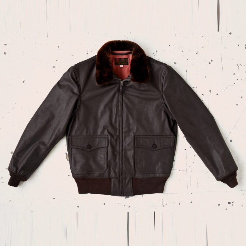 MensM 422AflightLeatherBomberJacket5