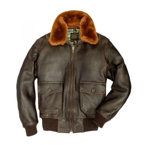 NavyLambskinG 1ShearlingFlightJacketShearlingLeatherJackets