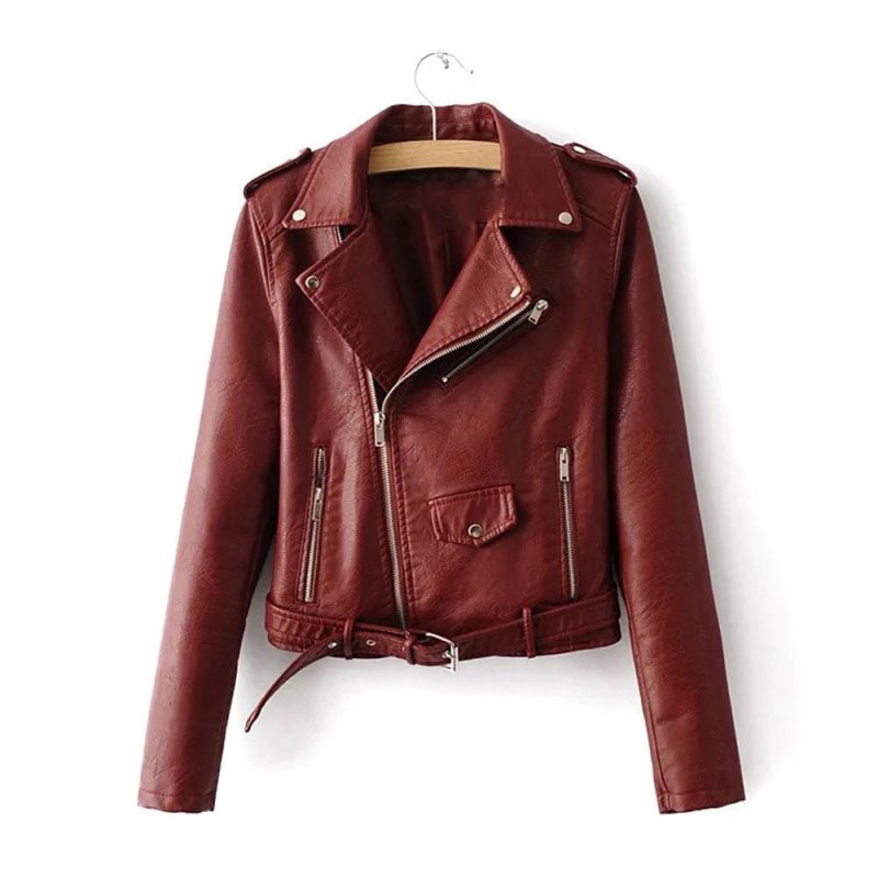 RED LEATHER JACKET 09fe3c4c 37dc 4e2e a02b a725abdb98a5