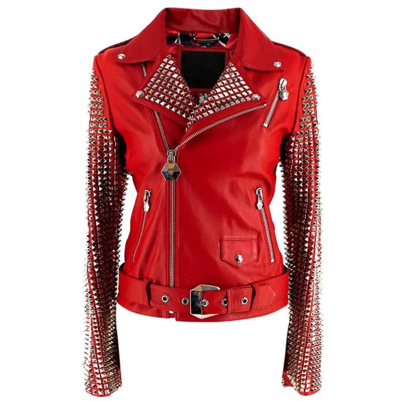 RED LEATHER JACKET e2b96a46 091a 4e99 9d79 8c63fe87cc3d