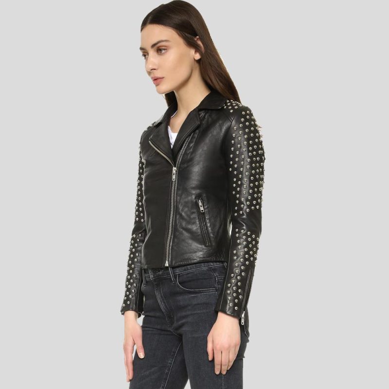 TaliyahBlackStuddedLeatherJacket3