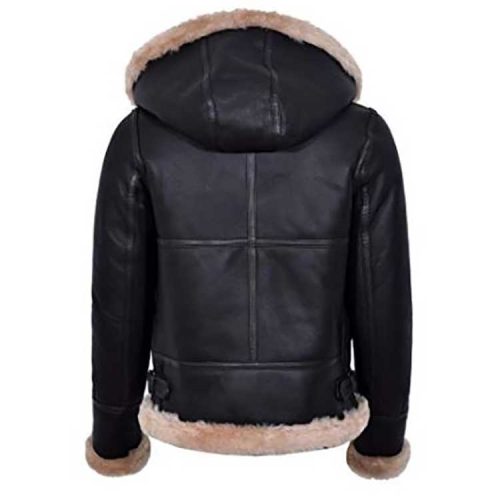 WomenHoodedFlyingAviatorLeatherJacket a657d94a d1c5 40ed b637 7635641aef12