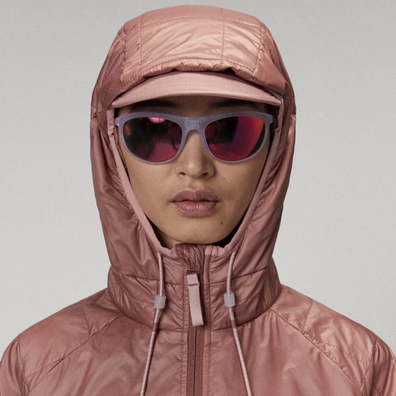 WomenPinkWinterParkaJacketWithHood3