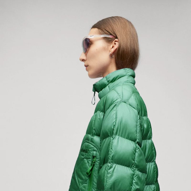 Women sGreenDownPufferJacket3