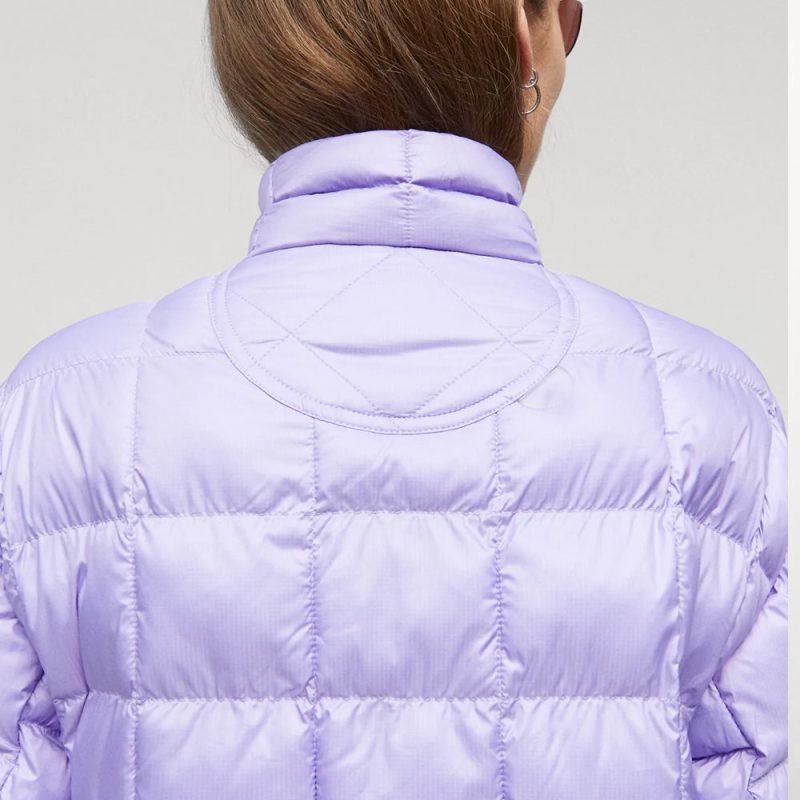 Women sPurpleWinterWarmthPufferJacket