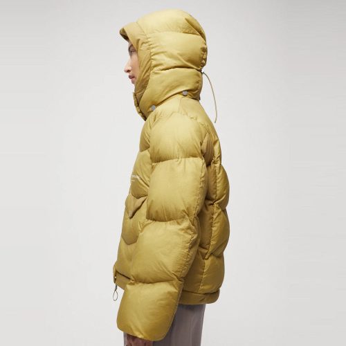 Women sSimpleYellowPufferJacket