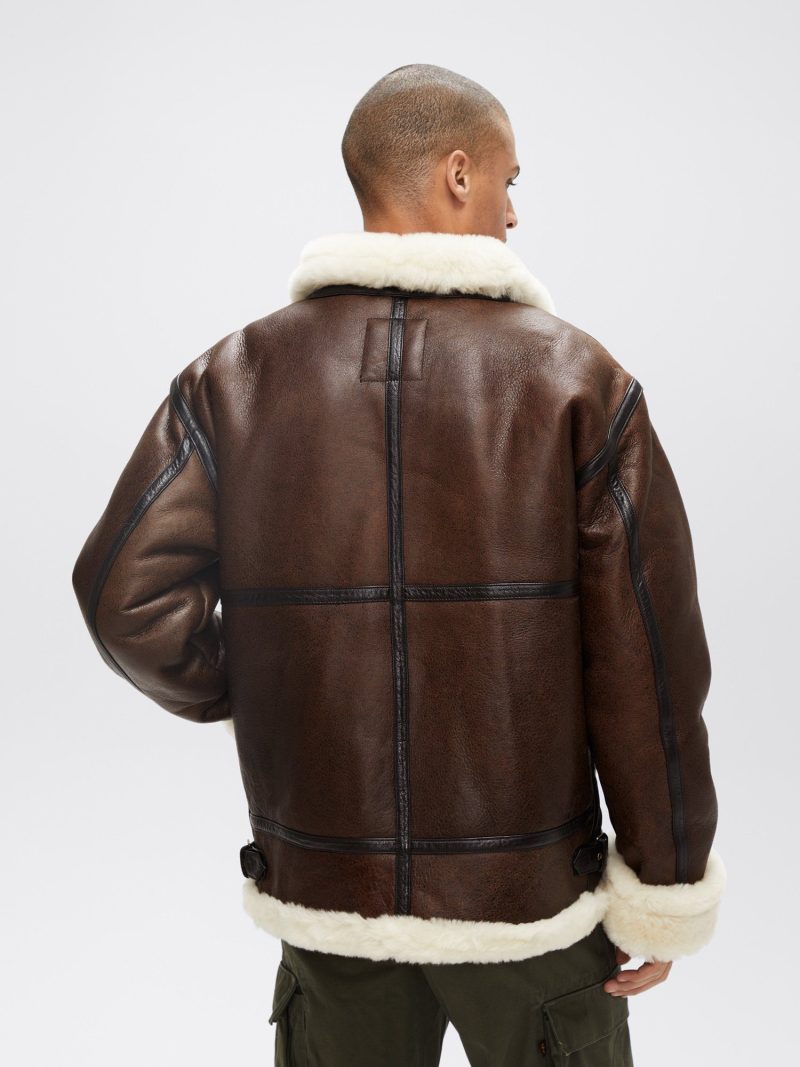 b 3leatherbomberaviatorjacketouterwear2