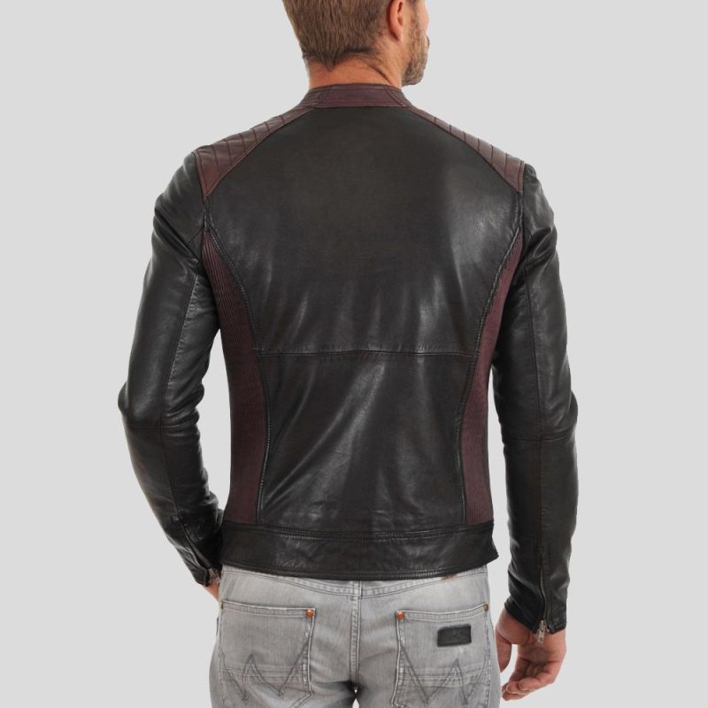 biker leather jacket euan black 3