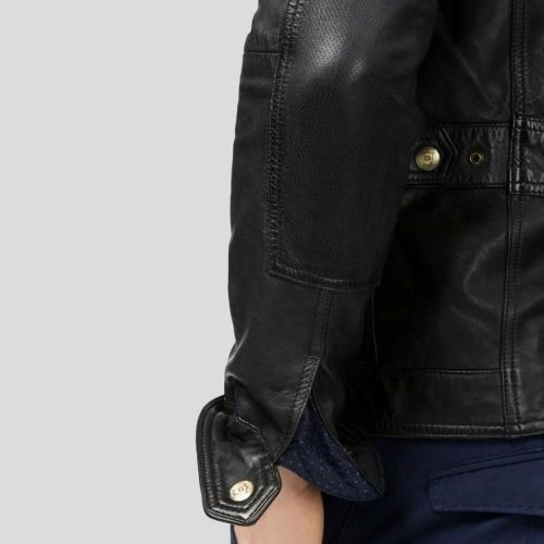 biker leather jacket rory black 3