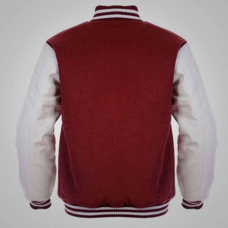 maroonandwhitelettermanjacket