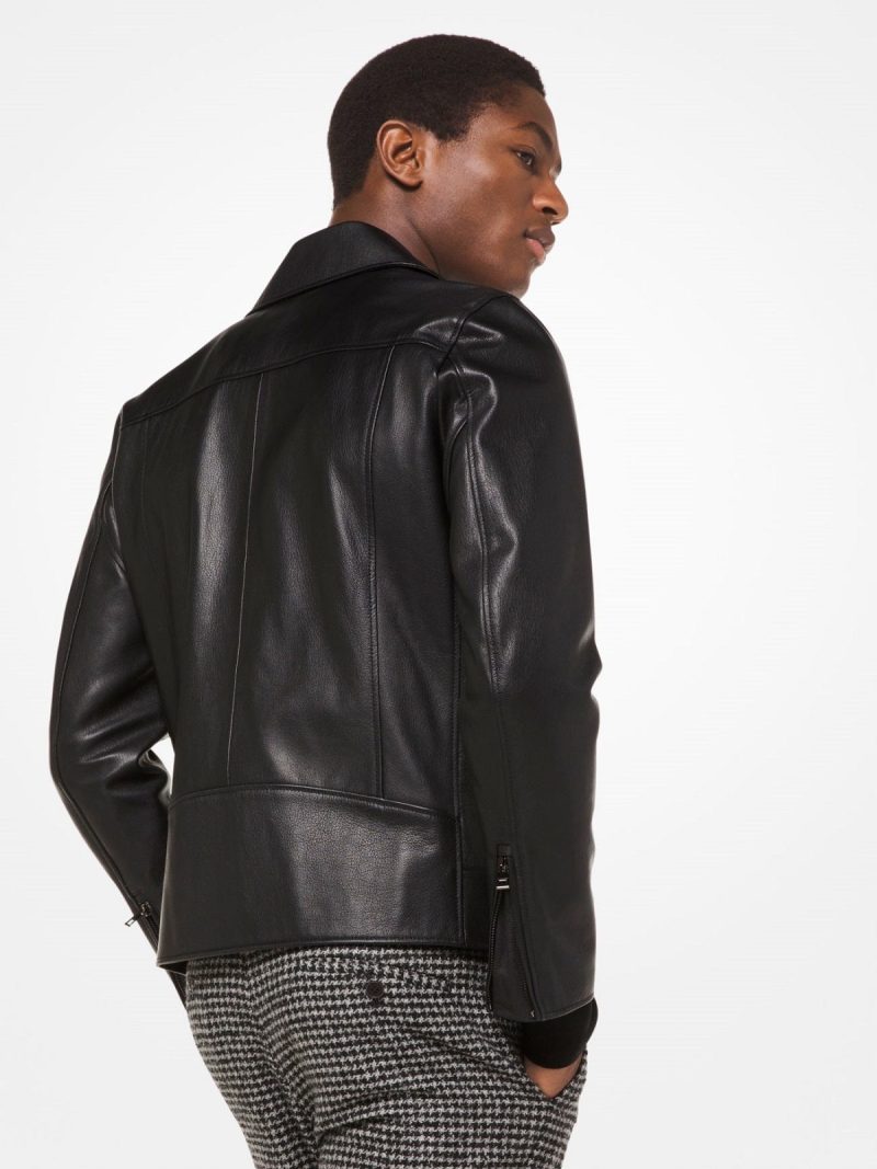 men black grained jacket