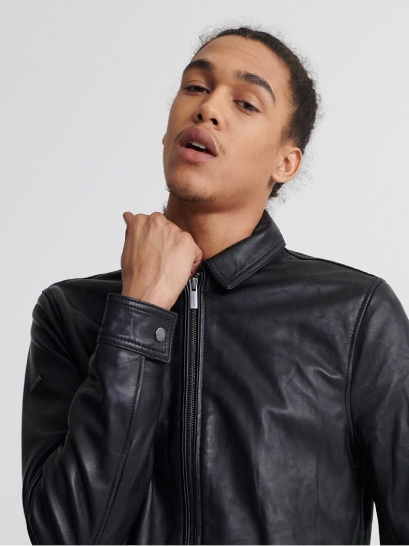 men black leather jacket 6