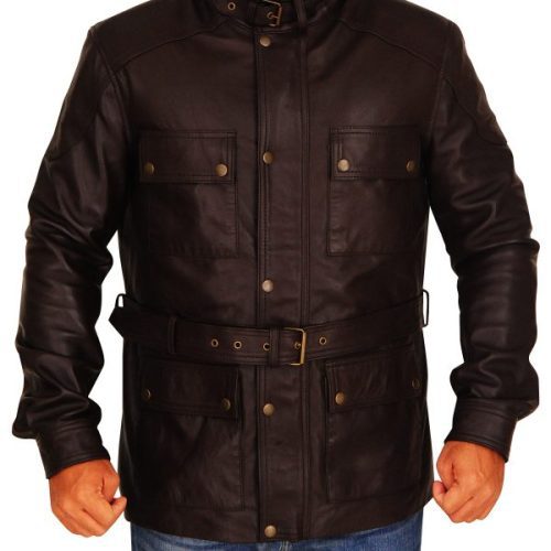 men dark brown field leather jacket 600x800 1