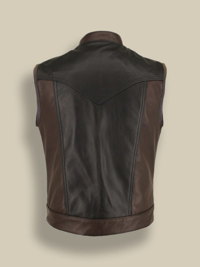 men two tone vest