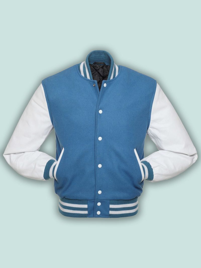 men wool varsity jacket