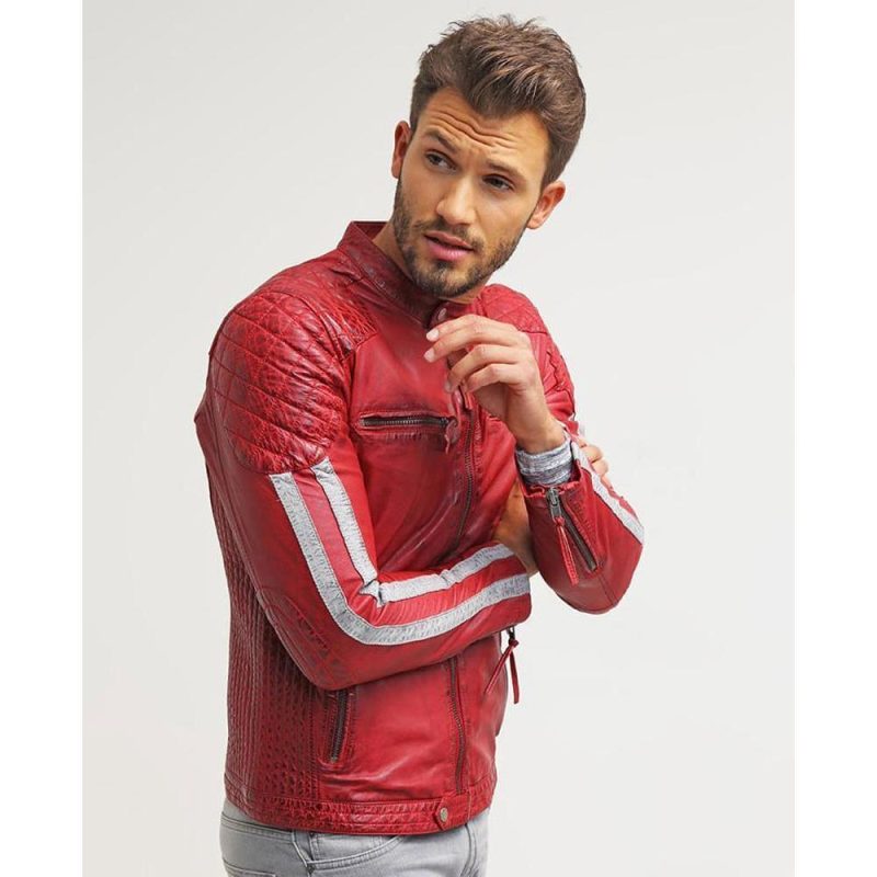 mens milo red quilted leather jacket 1 2000x a25e38af 99a3 452a a6dc 9dffc61617cd