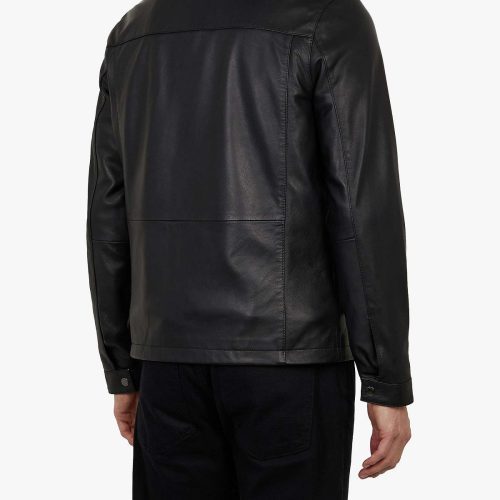 modern leather jacket for men