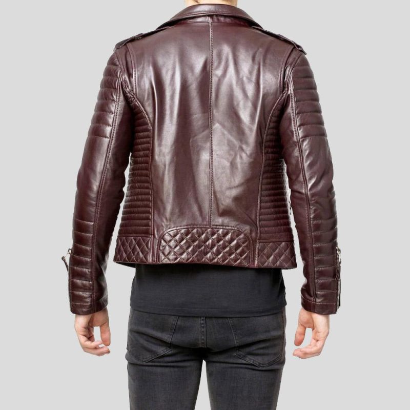 quilted leather jacket dyor brown 2