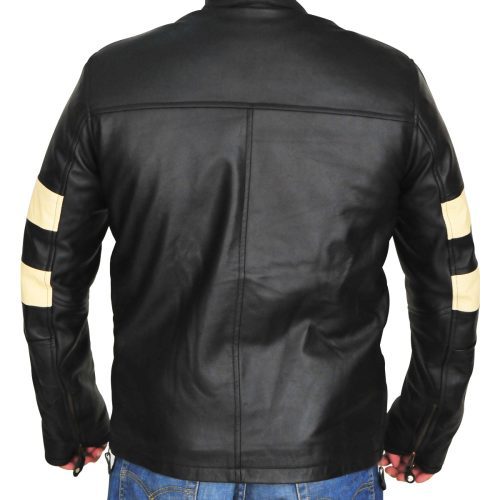 stylish biker leather jacket