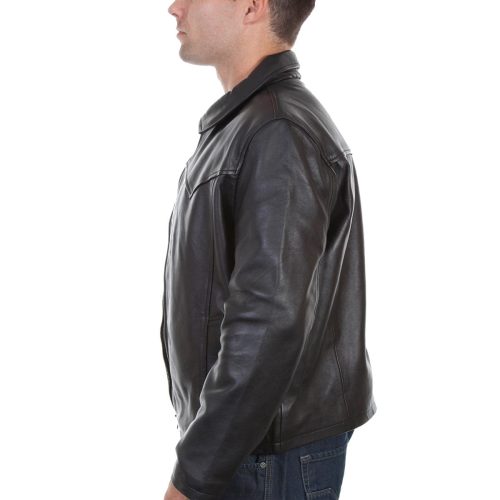 traditional men black jacket