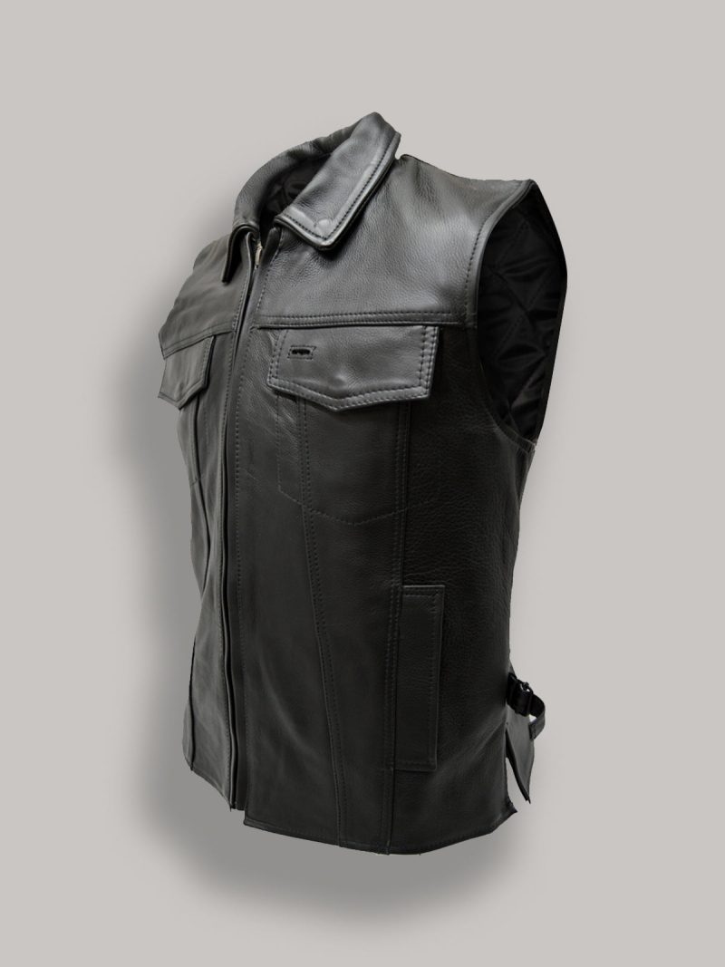 trending men black vest