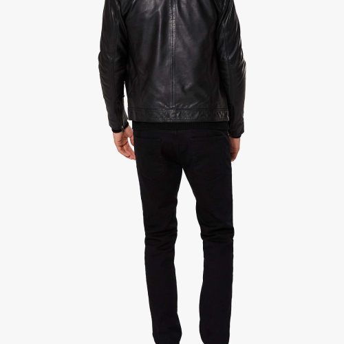 trendy men black jacket