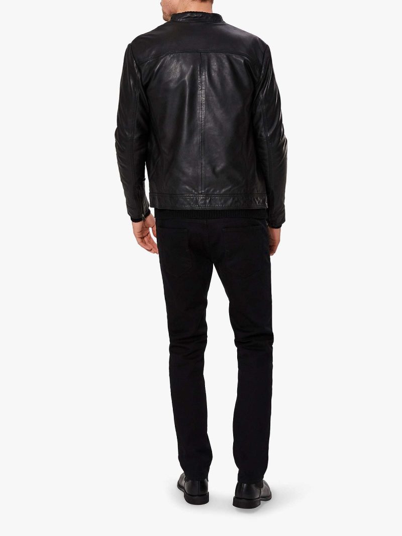 trendy men black jacket